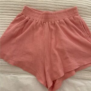 Daily Drills Dusty Rose Thermal Resort Shorts XS/S